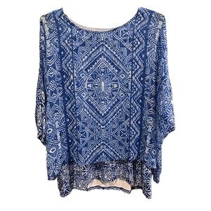 NWT Lark Lane Viva Antigua Top Size 3X